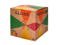 Globo terráqueo físico y político escribible con luz de diámetro 30 cm