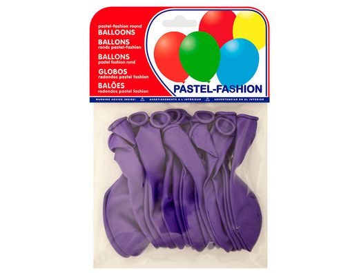 Globos Pastel Lila Bolsa de 20 Unidades