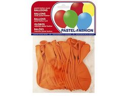 Globos Pastel Naranja Bolsa de 20 Unidades
