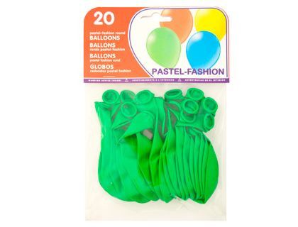 Globos Verde Pistacho Bolsa de 20 Unidades