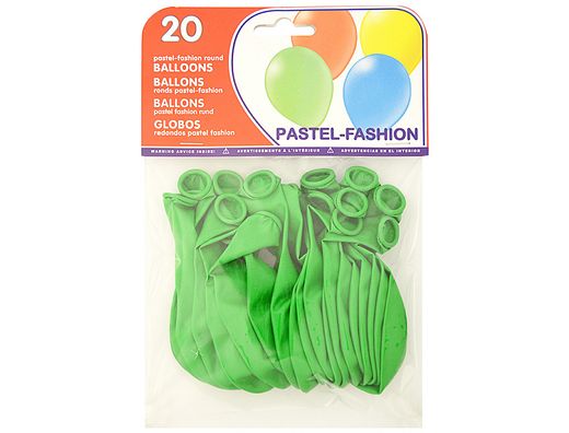 Globos Verde Pistacho Bolsa de 20 Unidades