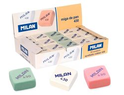 Goma de borrar Milan 430 colores aleatorios