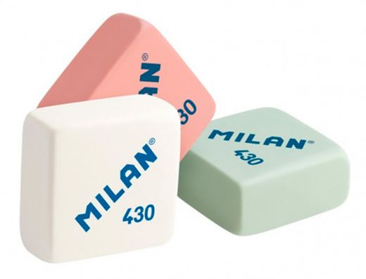 Goma de borrar Milan 430 colores aleatorios