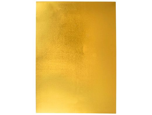 Goma Eva Liderpapel 50X70 cm Espesor 2 mm Metalizada Oro
