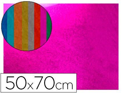 Goma Eva Liderpapel 50X70 cm Espesor 2 mm Metalizada Rosa