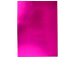 Goma Eva Liderpapel 50X70 cm Espesor 2 mm Metalizada Rosa
