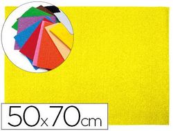 Goma Eva Liderpapel 50X70Cm 60G/M2 Espesor 2Mm Textura Toalla Amarillo