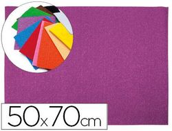 Goma Eva Liderpapel 50X70Cm 60G/M2 Espesor 2Mm Textura Toalla Lila