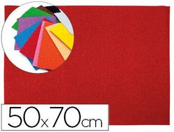 Goma Eva Liderpapel 50X70Cm 60G/M2 Espesor 2Mm Textura Toalla Rojo
