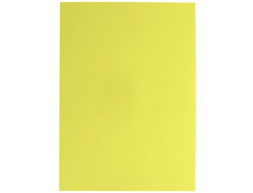 Goma Eva Liderpapel Din A4 60G/M2 Espesor 1,5Mm Amarillo Paquete de 10 Hojas