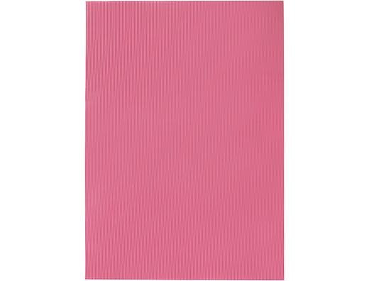 Goma eva ondulada liderpapel 50x70cm 2,2mm de espesor rosa