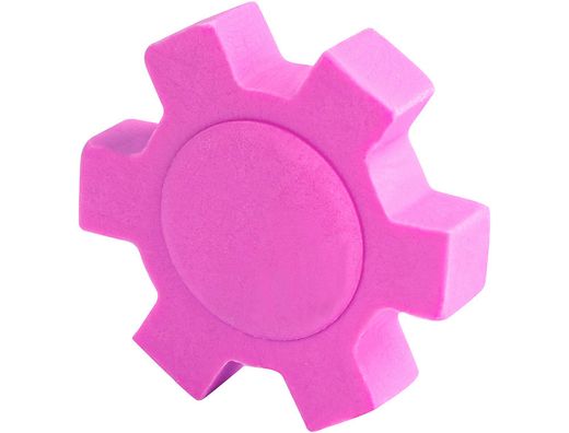 Goma liderpapel mecano con forma de rueda colores surtidos