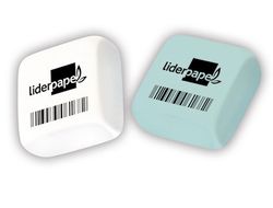 Goma liderpapel para lapiz con forma cuadrada