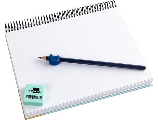 Goma liderpapel para lapiz con forma cuadrada