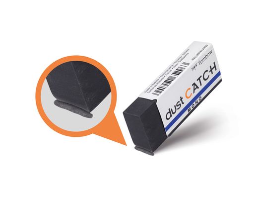 Goma tombow mono dust catch polimera caucho pvc negro especial atrapa residuos