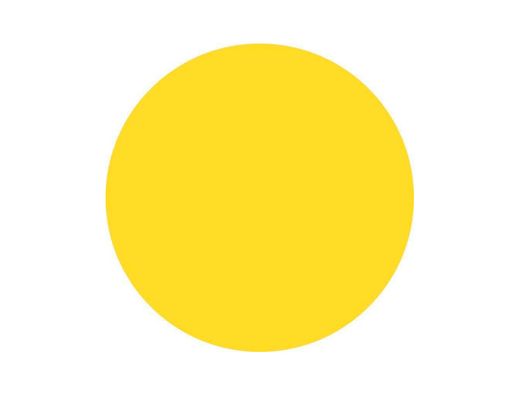 Gomets liderpapel autoadhesivo circulos 15 mm amarillo rollo de 2500 unidades en caja de carton