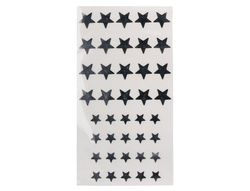 Gomets liderpapel autoadhesivo estrellas plateadas surtidas bolsa de 5 hojas con 200 unidades
