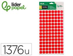 Gomets liderpapel figuras surtidas bolsa de 12 hojas figuras geometricas pequeńas colores surtidos