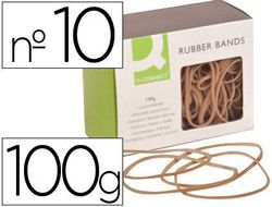 Gomillas Elasticas Q-Connect 100 Gr Numero 10 100 X 2 Mm