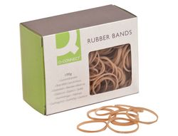 Gomillas Elasticas Q-Connect 100 Gr Numero 4 40 X 2 Mm