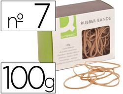 Gomillas Elasticas Q-Connect 100 Gr Numero 7 70 X 2 Mm