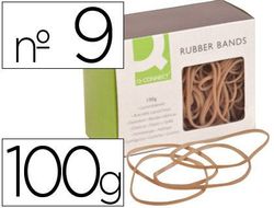 Gomillas Elasticas Q-Connect 100 Gr Numero 9 90 X 2 Mm