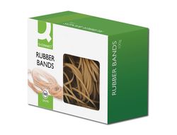 Gomillas elasticas q-connect 100 gr tamańos surtidos