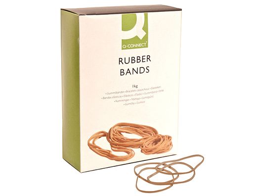 Gomillas Elasticas Q-Connect 1000 Gr Numero 9 90 X 2 Mm