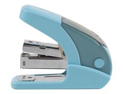 Grapadora liderpapel micro con regalo de caja de 1000 grapas 24/6 26/6 capacidad 20 hojas