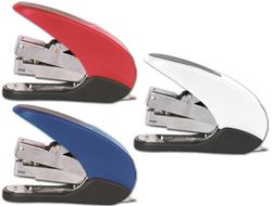 Grapadora Liderpapel Micro con Regalo de Funda y Caja de 1000 Grapas 24/6,22/6, capacidad 20 Hojas. Colores Surtidos.