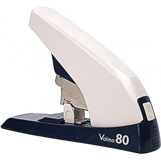 Grapadora manual con grapado plano MAX Vaimo 80 blanca