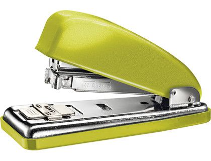 Grapadora petrus 226 classic wow verde metalizado capacidad 30 hojas en blister