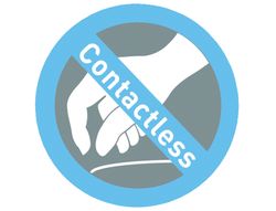 Grapadora petrus electrica e-310 contactless rojo metalizado capacidad 12 hojas usa grapas nº 10