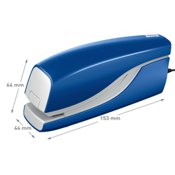 Grapadora Petrus mod. E-110 (Adaptador incluido), azul