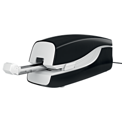 Grapadora Petrus mod. E-120 - grapado plano (Adaptador incluido), negro