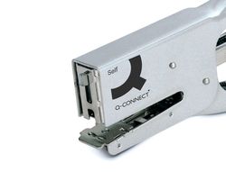 Grapadora Q-Connect de Tenaza -Capacidad 40 Hojas -Usa Grapas 24/6 26/6