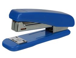 Grapadora Q-Connect Kf11064 Plastico Azul -Capacidad 25 Hojas