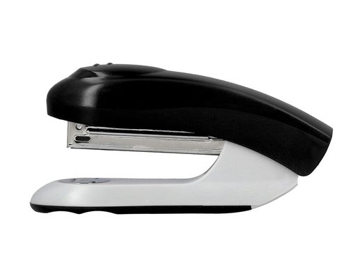 Grapadora q-connect kf14204 plastico abs negra capacidad 20 hojas