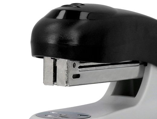 Grapadora q-connect kf14204 plastico abs negra capacidad 20 hojas