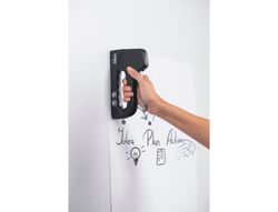 Grapadora rapid clavadora eco color negro utiliza grapas nş 13 y nş 53