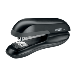 Grapadora rapid f16 plastico abs color negro capacidad 30 hojas usa grapas 24/6 y 26/6
