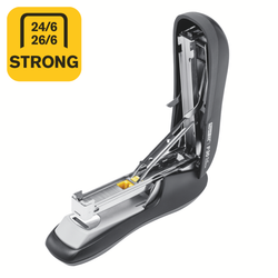Grapadora rapid f30 plastico abs color negro capacidad 30 hojas usa grapas 24/6 y 26/6
