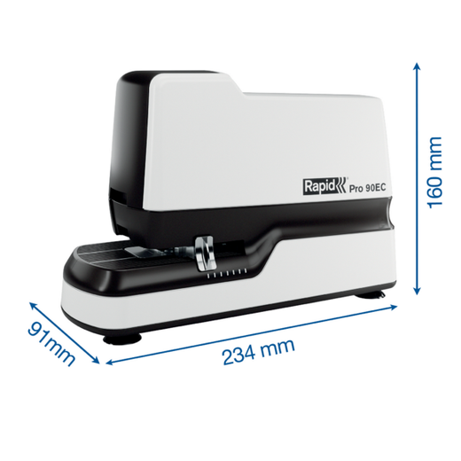 Grapadora Rapid mod. 90EC, (grapa 66 y grapa 44), blanco