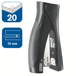 Grapadora rapid vertical ultimate f20 plastico capacidad de grapado 20 hojas usa grapas 24/6 y 26/6 color ref. 20679830