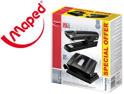 Grapadora + Taladradora Maped Essentials