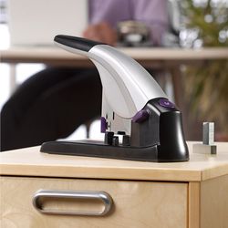 Grapadora uso intensivo plateada / negra Mercury Rexel