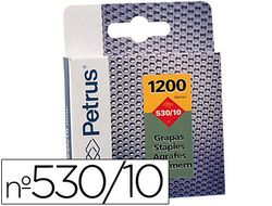 Grapas Petrus Nº 530/10 -Caja de 1200 Grapas