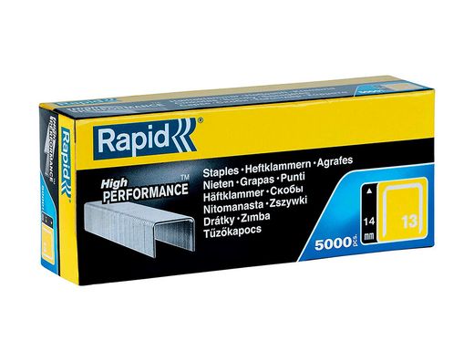 Grapas rapid 13/14 mm galvanizada caja de 5000 unidades