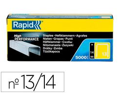 Grapas rapid 13/14 mm galvanizada caja de 5000 unidades