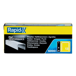 Grapas rapid 13/8 mm galvanizada caja de 5000 unidades
